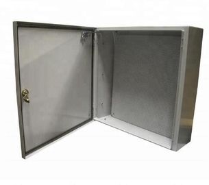 OEM Stainless Steel Meter Box , Outdoor Anti - Corrosion Galvanized Meter Box